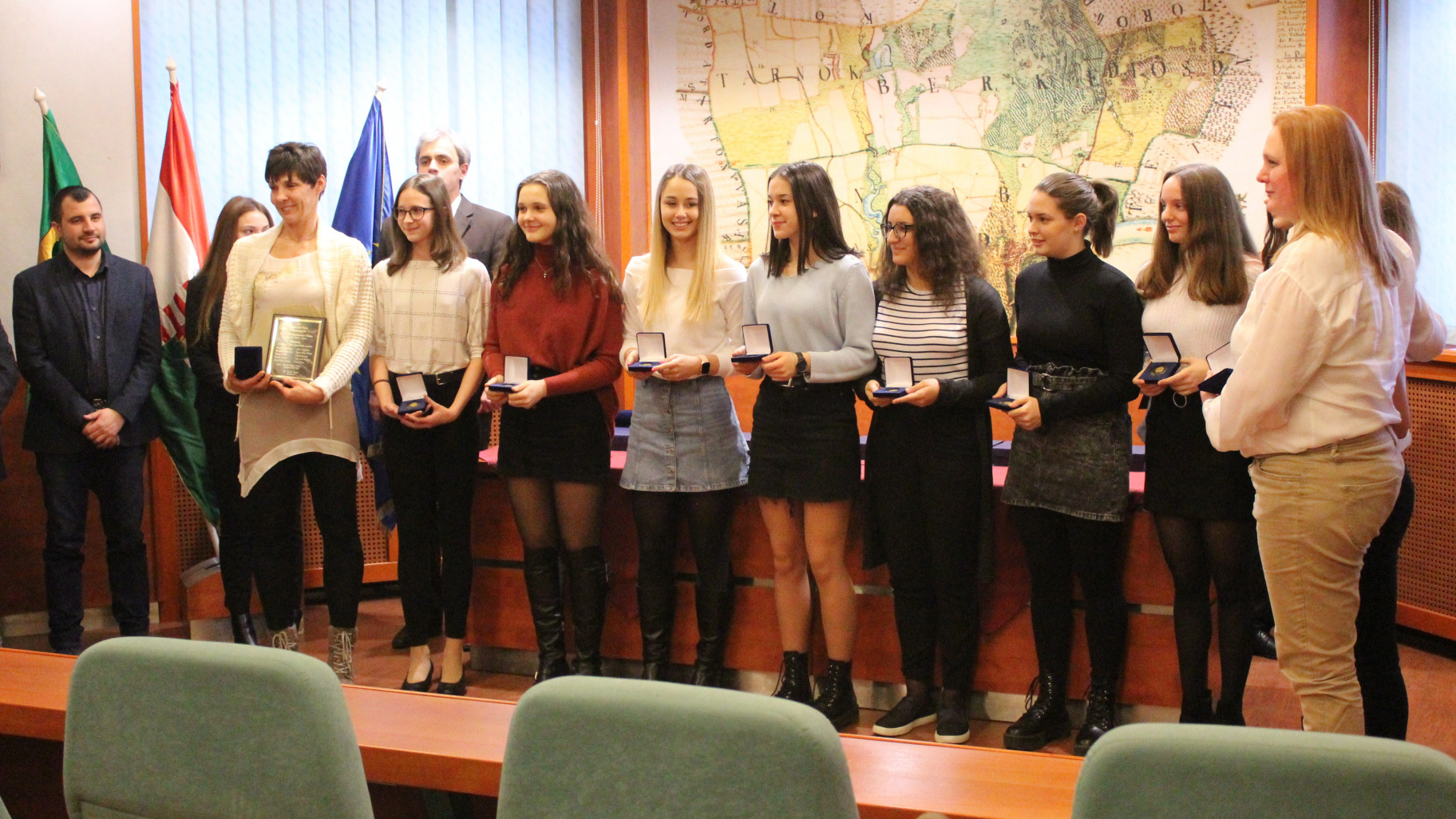 Díjazták az U15-ös csapatunkat