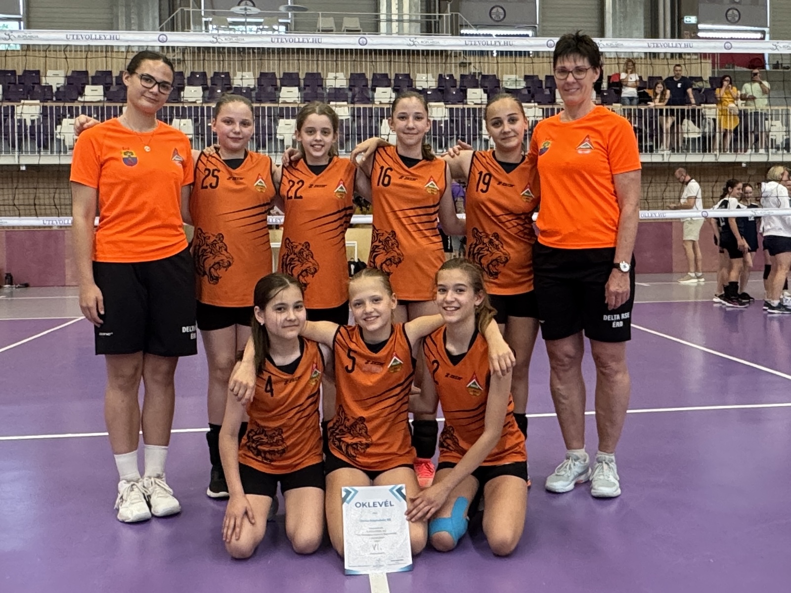 Hatodik lett U12-es csapatunk az élvonalban