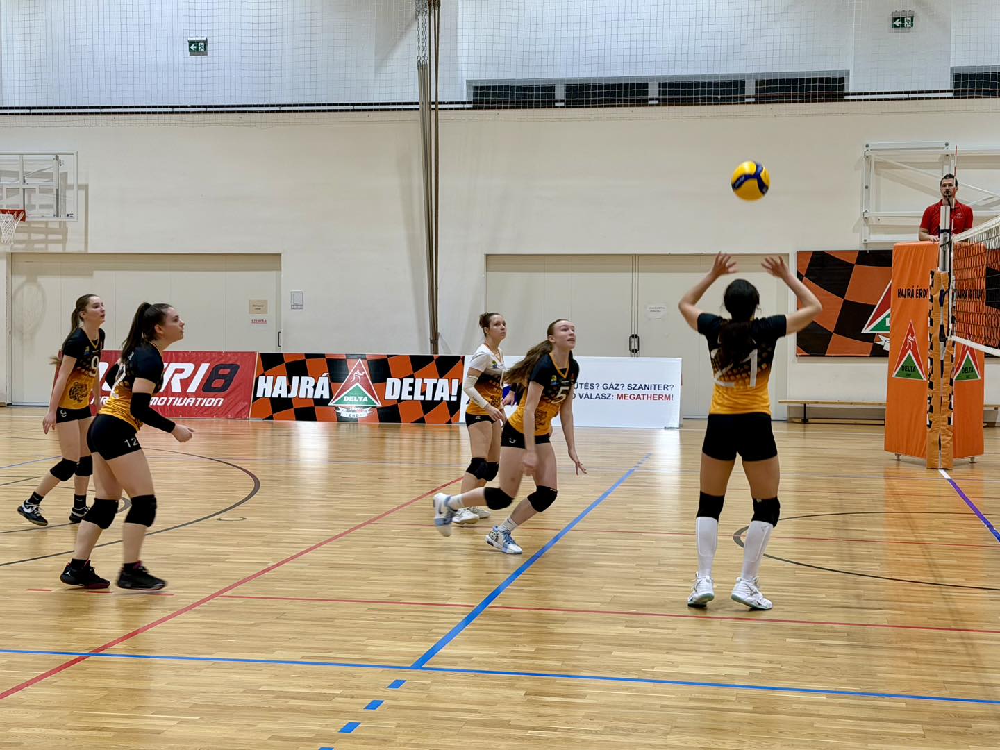 Izgalmas meccsen győzelemmel zárták a Delta Tigrisek NB II-es röplabdázói a 2025-ös évet!